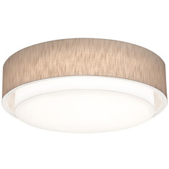 Afx Lighting Sanibel Jute Flushmount Light