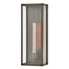 Hinkley Max Burnished Bronze LED Outdoor Wall Light