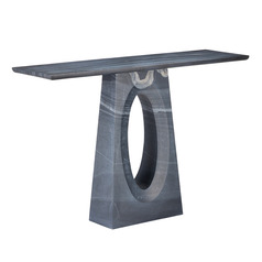 Currey and Company Demi Black Sofa Table