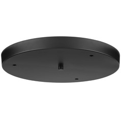 Progress Lighting 1-Light Matte Black Pocket Lantern Accent Trim