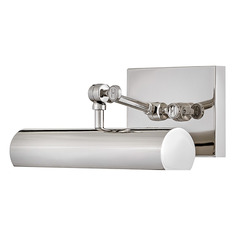 Hinkley Stokes Polished Nickel LED Plug and Cord Wall Lamp