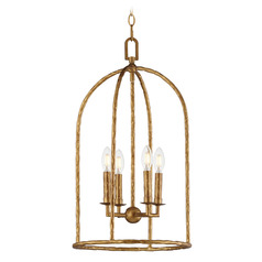 Maxim Lighting Martel Etruscan Gold Pendant Light