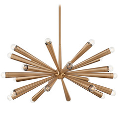 Troy Lighting Keanu Patina Brass LED Chandelier