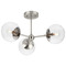 Progress Lighting Progress Lighting Atwell 2-Light Brushed Nickel Semi-Flush Mount P350235-009