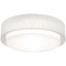 AFX Lighting Afx Lighting Sanibel Linen White LED Flushmount Light SAF3244L5AJUD-LW-MS