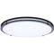 Nuvo Lighting Nuvo Lighting Glamour Black LED Flushmount Light 62-1978
