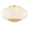 Mitzi by Hudson Valley Mitzi Kinsley Aged Brass Single Light Sconce H899501-AGB