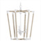 Currey and Company Lighting Currey and Company Bastian Sugar White & Sandstone Pendant Light 9000-1112