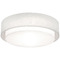 AFX Lighting Afx Lighting Sanibel Linen White LED Flushmount Light SAF3244L5AJUD-LW-BB