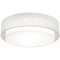 AFX Lighting Afx Lighting Sanibel Linen White LED Flushmount Light SAF3244L5AJUD-LW-MSBB