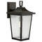 Progress Lighting Progress Lighting Padgett 1-Light Antique Bronze Wall Lantern P560309-020