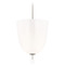 Visual Comfort Signature Collection Linnea Polished Nickel Clear Glass Light ARN5230PN-WSG