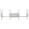 Progress Lighting Progress Lighting Elara 4-Light Brushed Nickel Bath Vanity Light P300359-009