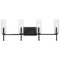 Progress Lighting Progress Lighting Elara 4-Light Matte Black Bath Vanity Light P300359-31M