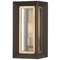 Troy Lighting Troy Lighting Lowry Textured Bronze & Patina Brass Outdoor Wall Light B4051-TBZ/PBR