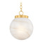 Mitzi by Hudson Valley Mitzi Piper Small Aged Brass Clear Glass Pendant H989701S-AGB