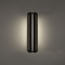 Modern Forms by WAC Lighting Modern Forms Kane Black LED Outdoor Wall Light WS-W56524-30-BK