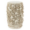 Currey and Company Lighting Currey and Company Corfu Milky White Accent Table 3000-0311