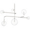 Visual Comfort Signature Collection Linnea Polished Nickel Clear Glass Chandelier ARN5380PN-CG