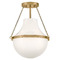 Hinkley Hinkley Collins Heritage Brass LED Semi-Flushmount Light 46891HB