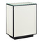 Currey and Company Lighting Currey and Company Lacquer White & Black & Clear Coffee & End Table 3000-0313