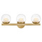 Hinkley Hinkley Sunni Lacquered Brass LED Bathroom Light 57443LCB-LL