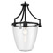 Progress Lighting Progress Lighting Parkhurst 1-Light Matte Black Mini Pendant P500360-31M
