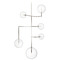 Visual Comfort Signature Collection Linnea Polished Nickel Clear Glass Entry Light ARN5385PN-CG