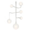 Visual Comfort Signature Collection Linnea Polished Nickel Etched Glass Entry Light ARN5385PN-EG