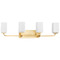 Progress Lighting Progress Lighting Cowan 4-Light Polished Chrome Vanity Light P300371-012