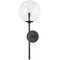 Troy Lighting Troy Lighting Madrid Soft Black Sconce B8201-SBK