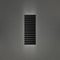 Modern Forms by WAC Lighting Modern Forms Pillar Black LED Outdoor Wall Light WS-W76516-30-BK