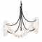 Modern Forms by WAC Lighting Modern Forms Parel Antique Nickel LED Chandelier PD-50437-AN