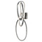 ET2 Lighting Et2 Unity Black Chrome LED Sconce E24613-BC