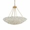 Metropolitan Lighting Coastlyn 6-Light Pendant in Legacy Brass by Metropolitan N1826-732