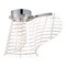 ET2 Lighting Et2 Tartan Polished Chrome LED Flushmount Light E24810-82PC