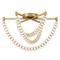 Minka Lavery Minka Lavery Rolando Hidalgo Pearl Legacy Brass LED Flushmount Light 5645-732-L
