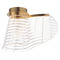 ET2 Lighting Et2 Tartan Brushed Champagne LED Flushmount Light E24810-82BCN