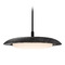 Modern Forms by WAC Lighting Modern Forms Saturno Basalt Stone / Black LED Pendant Light with Bowl / Dome Shade PD264620-TWA-BV/BK