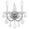 Crystorama Lighting Crystorama Lighting Imperial Polished Chrome Sconce 3222-CH-CL-S