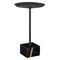 Currey and Company Lighting Currey and Company Prado Natural Marble & Black Coffee & End Table 4000-0181