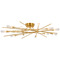 Visual Comfort Signature Collection Stellar Gild Semi-Flush Mount Light CHC4607G