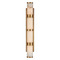 Currey and Company Lighting Currey and Company Brenham Natural / Vintage Brass LED Sconce 5800-0079