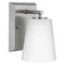 Progress Lighting Progress Lighting Vertex Brushed Nickel Sconce P300461-009