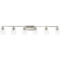Progress Lighting Progress Lighting Adley 6-Light Brushed Nickel Vanity Light P300372-009