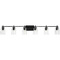 Progress Lighting Progress Lighting Adley 6-Light Matte Black Vanity Light P300372-031
