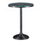 Currey and Company Lighting Currey and Company Erno Black Nickel & Clear Accent Table 4000-0202