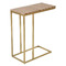 Currey and Company Lighting Currey and Company Dezi Natural Travertine & Brass Coffee & End Table 4000-0203