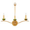 Currey and Company Lighting Currey and Company Flannery Contemporary Gold Leaf / Green Sconce 5000-0288