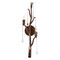 Currey and Company Lighting Currey and Company Morning Grove Rhine Gold / Clear Sconce 5000-0291